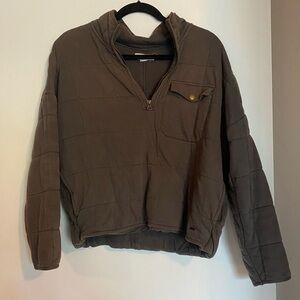 O'Neill Gray Bomber 1/4 Zip
